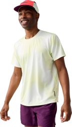 Brooks Dash Printed korte mouwen shirt voor heren, geel
