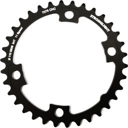 Plateau Intérieur Stronglight Shimano 105 FC-5800 Compact 110 PCD 4 Branches 2x11V Noir