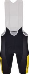 Kurze Trägerhose Santini Tour de France Gelb