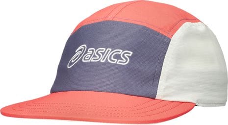 Casquette Asics 5 Panel Cap Corail/Violet