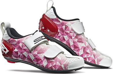 Sidi T5 Air Rosa / Weiß Triathlonschuhe für Damen