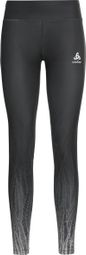 Odlo Zeroweight Print Lange Sporthose Schwarz