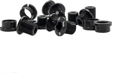 Box One M8.5 and M6 Aluminum Chimney Screws Black (x5 Units)