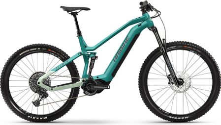 Haibike ALLMTN 2 Full Suspension Electric Bike Sram SX-Eagle 12V 29''/27.5'' Aqua Green 2023