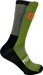 Chaussettes de Trail Running en Maille Renforcée Trail Corsa Mooquer Vert