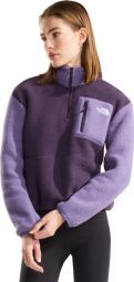 Polaire The North Face Yumiori 1/4 Zip Violet Femme