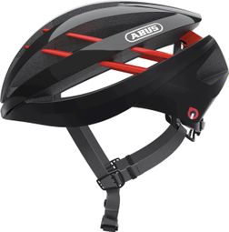 Casque Abus Aventor Quin Velvet Noir / Rouge