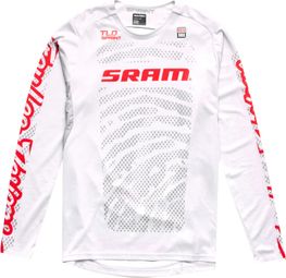Maillot de manga larga Troy Lee Designs Sprint Sram Gris/Rojo