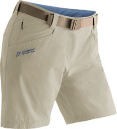 Shorts Damen Maier Sports Lulaka Beige