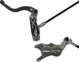 Bremse hinten links Hope XCR Pro E4 Grau Standardschlauch