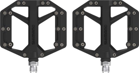Paar Shimano GR400 Platte Pedalen Zwart
