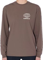 Circle Feel Good CAF 2.0 uniseks shirt met lange mouwen, bruin
