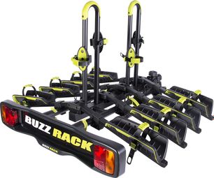 Porte-vélo sur boule d'attelage pliable 4 vélos Buzz Rack Buzzwing 4