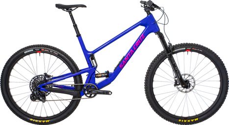 Gereviseerd product - Santa Cruz Tallboy5 Carbon CC All Mountain Bike Sram X01/GX Eagle AXS 12V 29'' Ultra Blue 2023