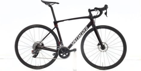 Produit reconditionné · Specialized Roubaix Comp Carbone AXS 12V · Rouge / Vélo de route / Specialized | Très bon état