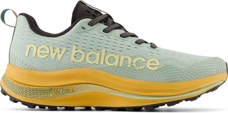 New Balance FuelCell SuperComp Trail Shoes Green/Orange Women