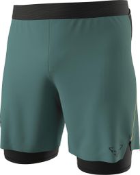 Pantalón corto azul Dynafit Alpine Pro 2 en 1 para hombre