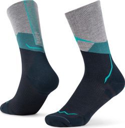 Chaussettes Buff Merino Lightweight Crew Bleu