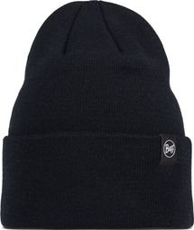 Buff Knitted Beanie Black