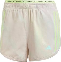 Adidas Own The Run 3in Beige Shorts Women