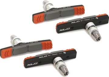 2 paar remblokken XLC V-Brake BS-V09 - 70 mm, 3 kleuren