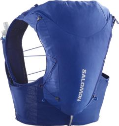 Salomon ADV Skin 12 + Flasks Blau Unisex Trinkrucksack