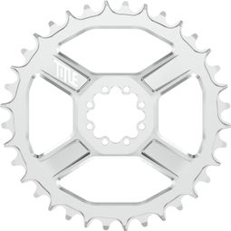 CR1 Direct Mount Chainring, 8-Screw, Chrome