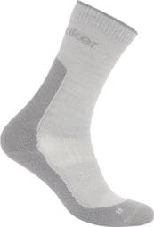 Icebreaker Merino Hike+ Light Crew Socken Grau Damen