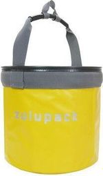 Seau souple et pliable 15L jaune Zulupack