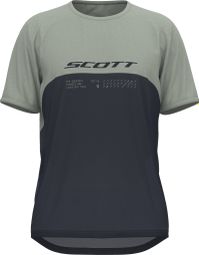 Scott Vertic DRI herenfietsshirt met korte mouwen, blauw/grijs