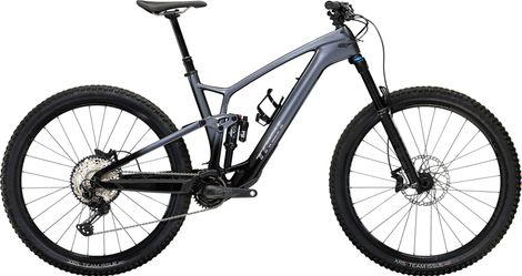 Trek Fuel EXe 9.7 Shimano SLX / XT 12V 360 Wh 29'' Grigio galattico / Nero 2023 Mountain Bike elettrica a sospensione totale