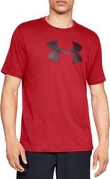 Under Armour Big Logo SS Tee 1329583-600  Homme  Rouge  t-shirts