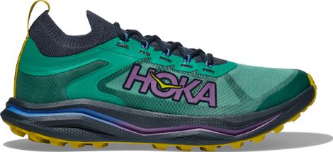Chaussures Trail Hoka One One Zinal 2 Vert Homme