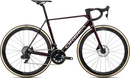 Vélo de Route Orbea Orca M21eLTD PWR Sram Force eTap AXS 12V 700 mm Rouge Wine 2025