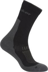 Chaussettes Icebreaker Merino Hike+ Light Crew Noir Homme