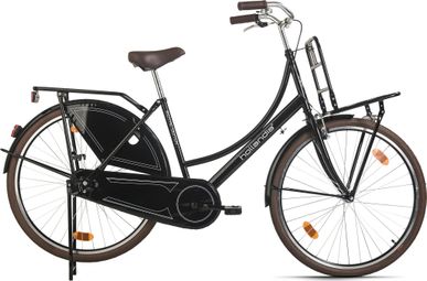 Vélo hollandais dame 28  Royal Dutch monovitesse noir Hollandia