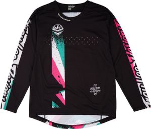 Troy Lee Designs Sprint Youth Langarm-Trikot für Kinder, schwarz