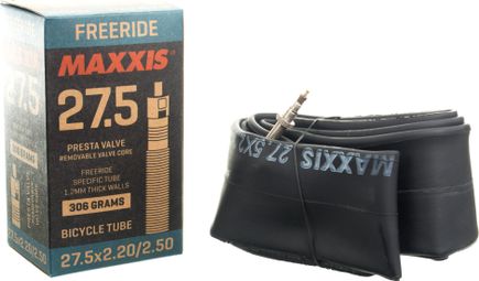 Camera d'aria MAXXIS FREERIDE 27,5 x 2,20 / 2,50 '' Valvola Presta 48mm