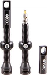  Valves Tubeless SB3 Kroma Presta Noir