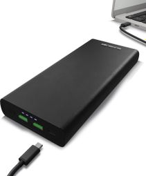 Sunslice Gravity 100 Batterie Externe 26800 mAh USB-C Power Delivery 100W pour Ordinateur Portable  Camping et Vanlife