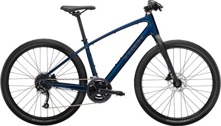 Produit Reconditionné - Produit Vélo Fitness Trek Dual Sport 2 Shimano Acera / Altus 9V 650mm Bleu Foncé 2023