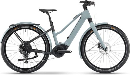 Electric City Bike Winora IRide Pure X10 Mid Shimano Cues 10S 400Wh 27.5'' Green 2024