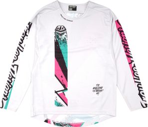 Langarm Trikot Kinder Troy Lee Designs <p><strong>Sprint</strong></p>Youth Weiß