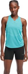 Women's blue Hoka Race Day tank top