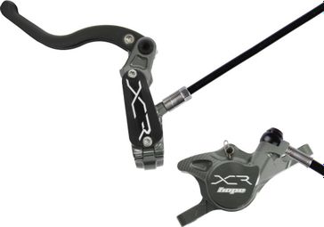Hope XCR Pro X2 Linker Achterrem Grijs Standaard Slang