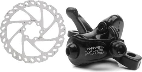 Pinza de freno mecánica Hayes MX Comp + Disco Hayes V