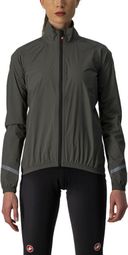 Castelli Women's Emergency 2 Rain Jacket Black