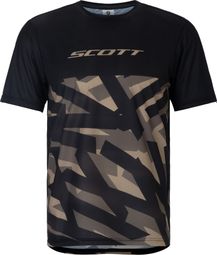 Scott Vertic LT-shirt met korte mouwen, zwart