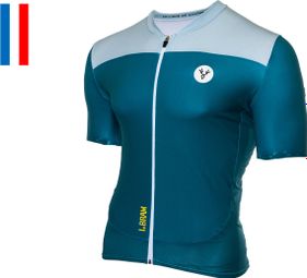 Maillot Manches Courtes LeBram Cenise Turquoise