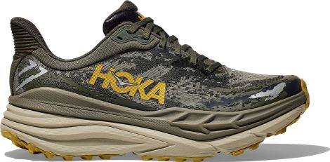 Zapatillas de trail Hoka One One Stinson 7 Caqui para hombre